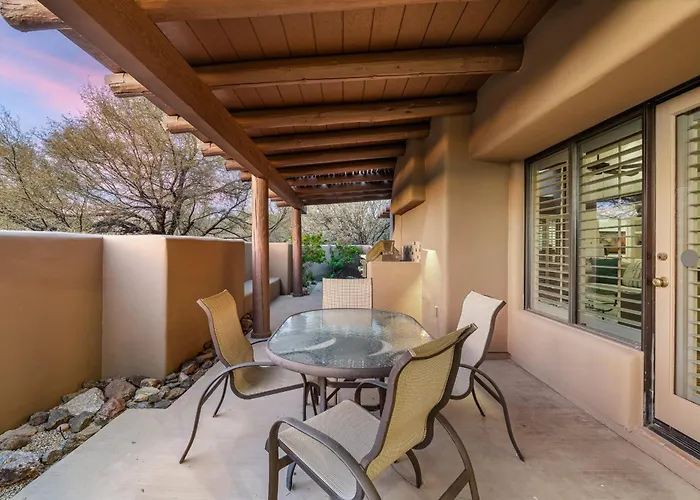 Santa Fe-style Escape In The Boulders Pool Hot Tub Access Covered Patios Grill Cave Creek